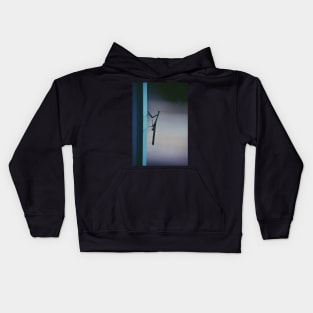 Mantis on a Window Kids Hoodie